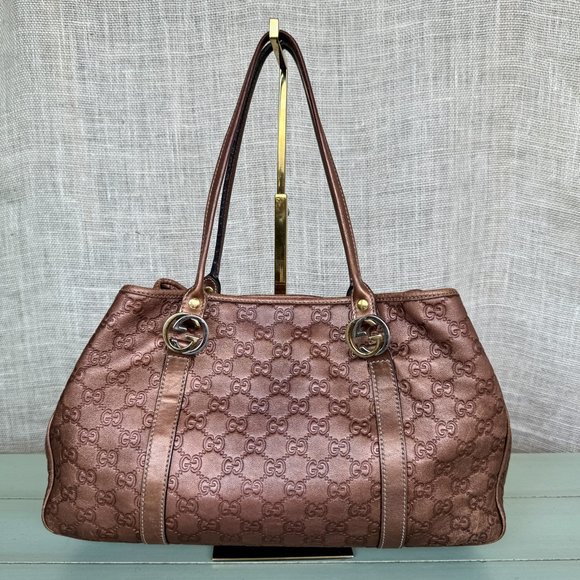 Gucci Guccissima Medium GG Twins Tote - Picture 1 of 11